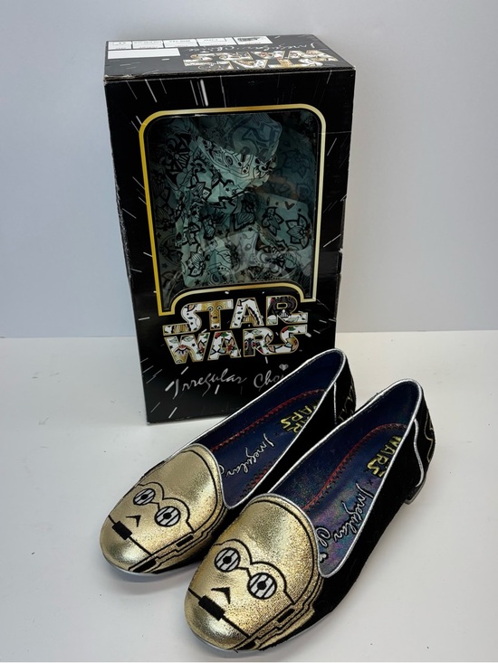 Irregular Choice Shoes - Disney Parks STAR WARS Irregular Choice C3PO Women's Loafer Shoes Size 6.5